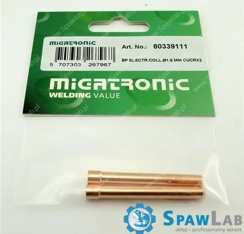 Migatronic Tulejka zaciskowa elektrody 1.6 mm CuCr