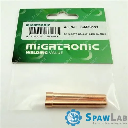 Migatronic Tulejka zaciskowa elektrody 1.6 mm CuCr