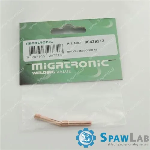 Migatronic Tulejka zaciskowa Ø 2.4 mm CuCr (2 szt.)