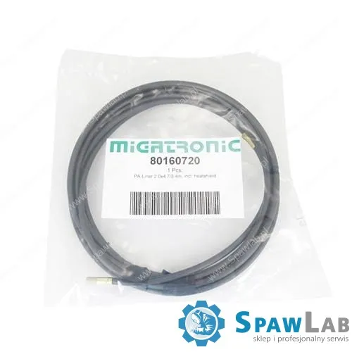 Migatronic Wkład węglowy 2.0×4.7 mm / 3.4 m w osłonie termicznej