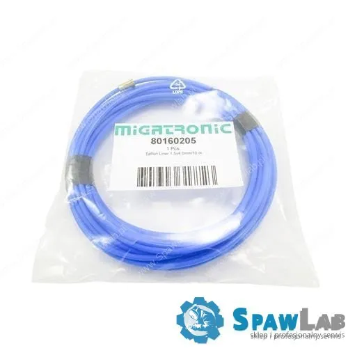 Migatronic Wkładka PTFE niebieska, ø1,5×4,0x10m dla drutu ø0,8-1,0mm