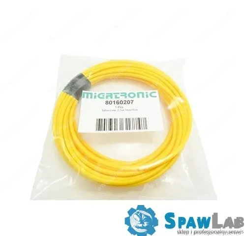 Migatronic Wkładka PTFE żółta, ø2.7×4.5x10m dla drutu ø1.6-2.0mm