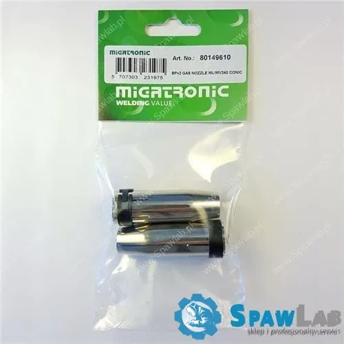 Migatronic Zestaw dysz gazowych ML/MV240 Stożkowa