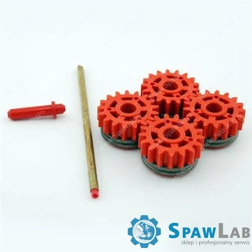 Migatronic Zestaw rolek podajnika 1,4 mm U, moletowane