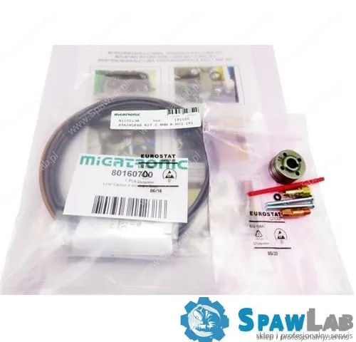 Migatronic Zestaw spawalniczy nierdzewny 0.8 mm