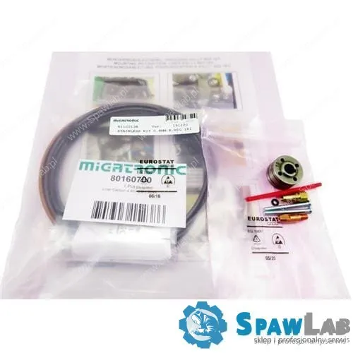 Migatronic Zestaw spawalniczy nierdzewny 0.8 mm