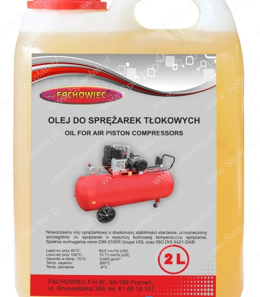Olej do sprężarek 2L