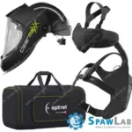 Optrel Clearmaxx z systemem swiss air - Zestaw do szlifowania z ochroną dróg oddechowych - 4600.115