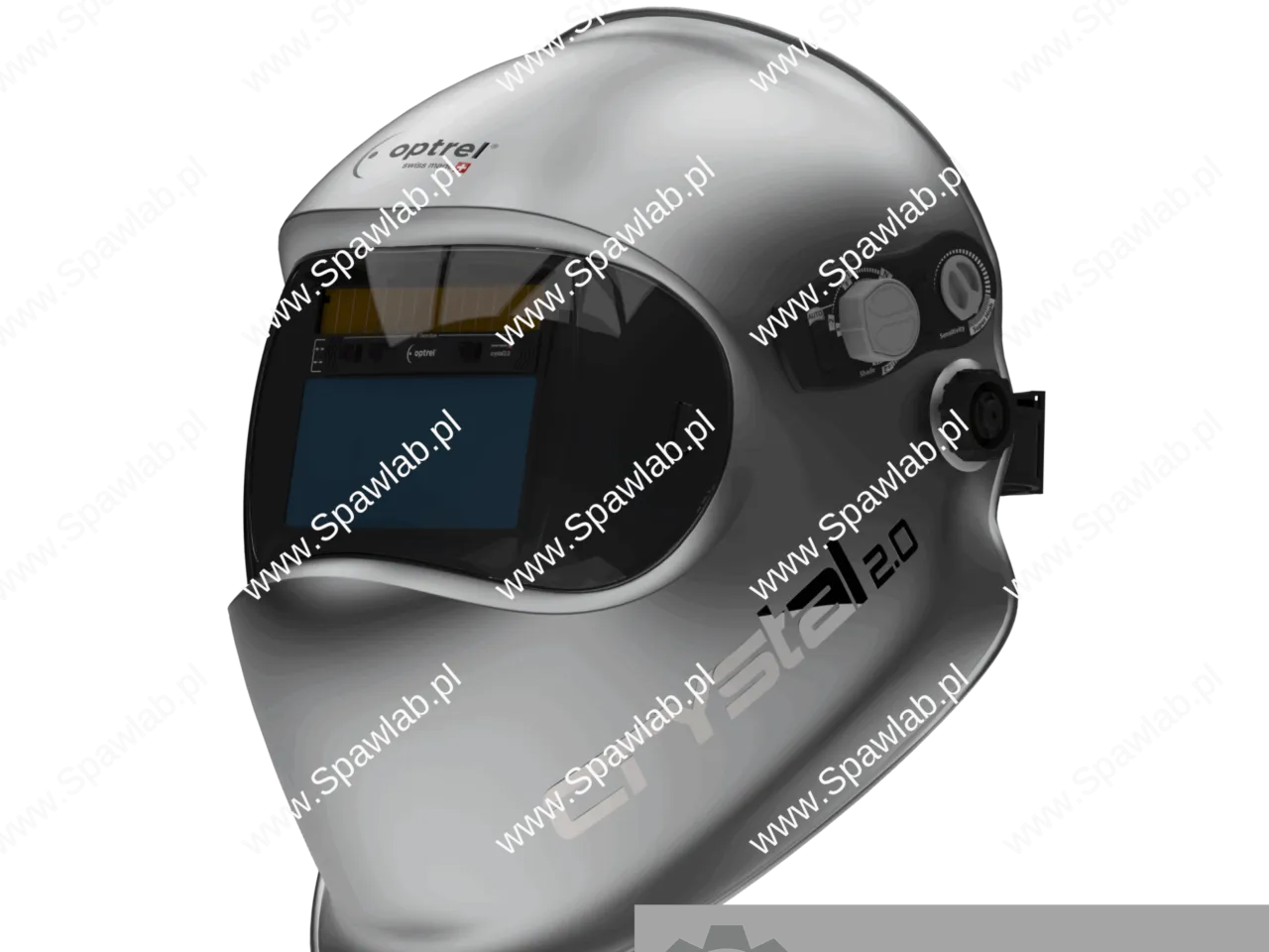 Optrel Crystal 2.0 z adapterem do kasku - Przyłbica spawalnicza - 1006.903