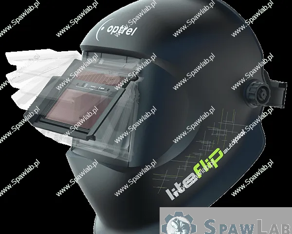 Optrel Liteflip Autopilot - Przyłbica spawalnicza z adapterem do kasku - 1006.703