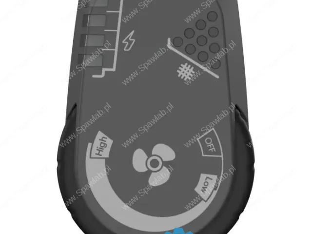 Optrel Panel Kontrolny do Systemu swiss air (czarny) - 4556.050