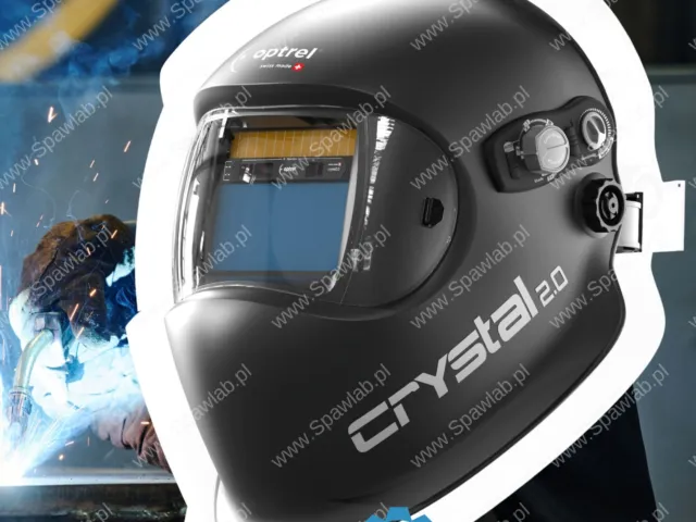 Optrel Przyłbica Spawalnicza crystal 2.0 - Czarna - 1006.901