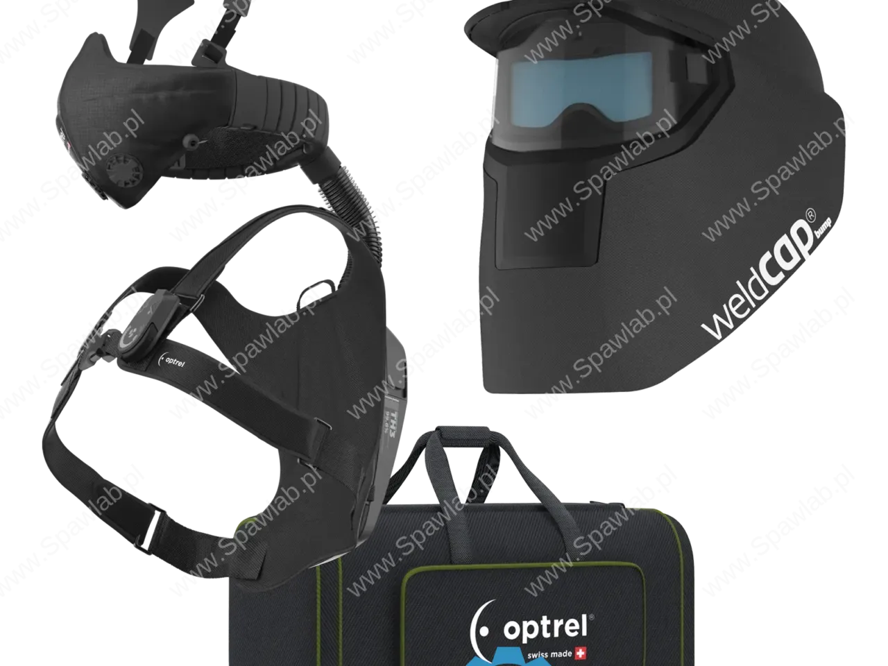 Optrel Weldcap® Bump z nawiewem swiss air - Zestaw Ready to Weld - 4600.090