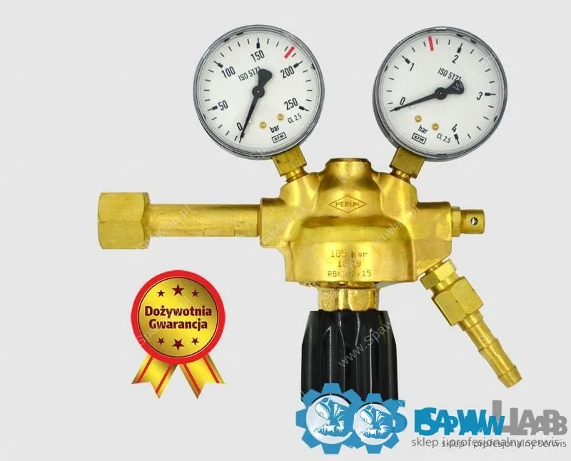 Perun - reduktor butlowy jednostopniowy do CO2