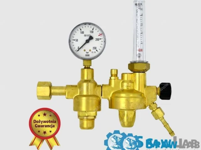 Perun - reduktor butlowy dwustopniowy do CO2