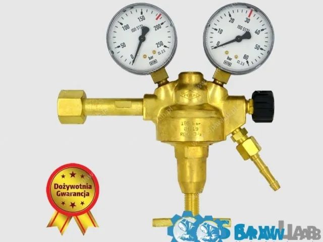 Perun - reduktor butlowy jednostopniowy do CO2