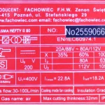 Plazma Przecinarka plazmowa HEFTY II 80 Welder Fantasy HOT, zdjęcie 7