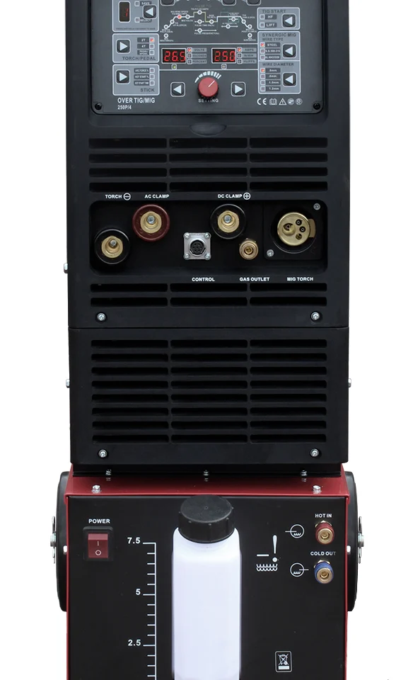 Półautomat spawalniczy 3w1 OVER 250 230V 4x4-15KG MIG/MAG/TIG AC/DC/MMA+chłodnica+wózek Welder Fantasy, zdjęcie 4