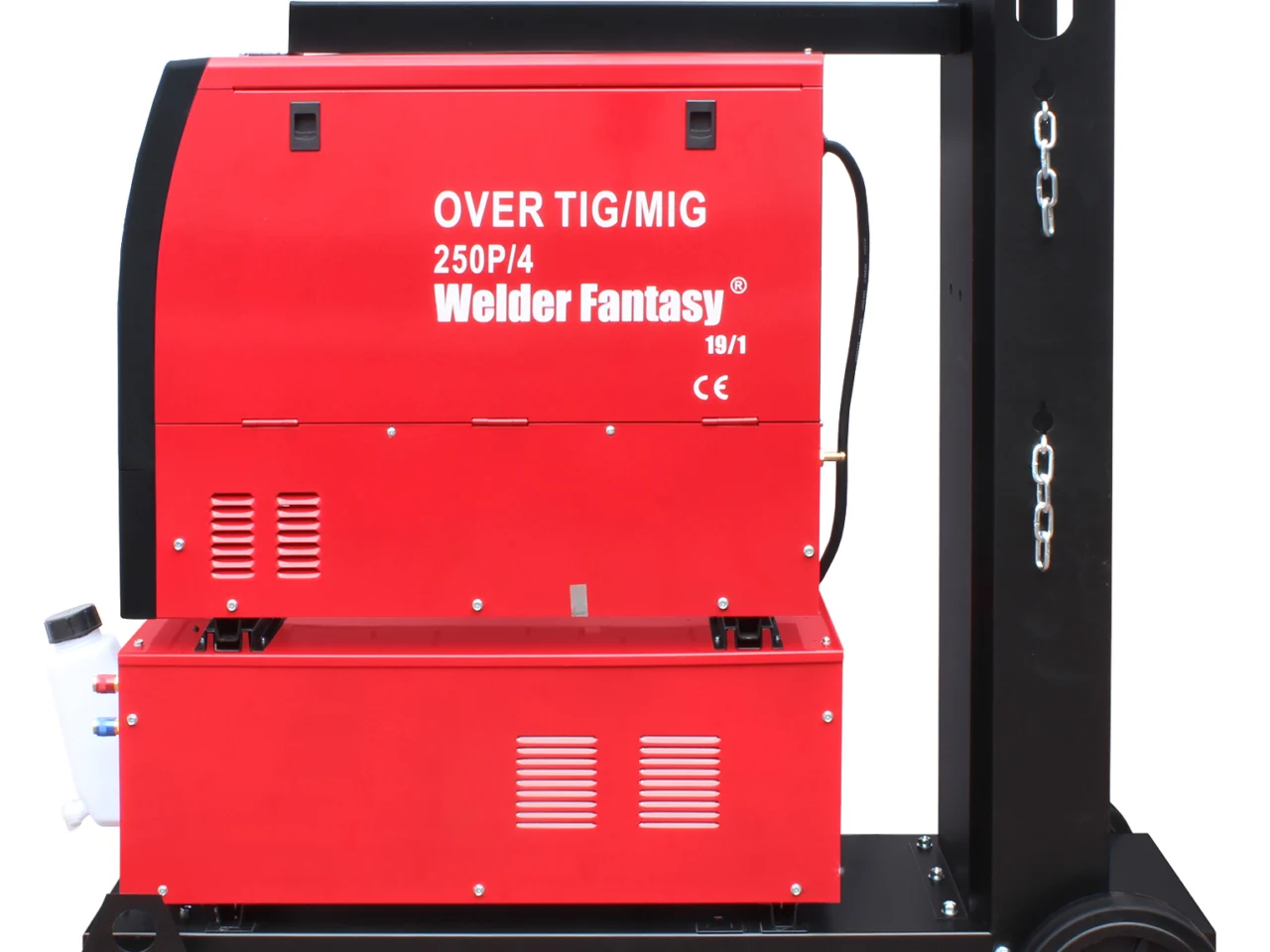 Półautomat spawalniczy 3w1 OVER 250 230V 4x4-15KG MIG/MAG/TIG AC/DC/MMA+chłodnica+wózek Welder Fantasy, zdjęcie 5