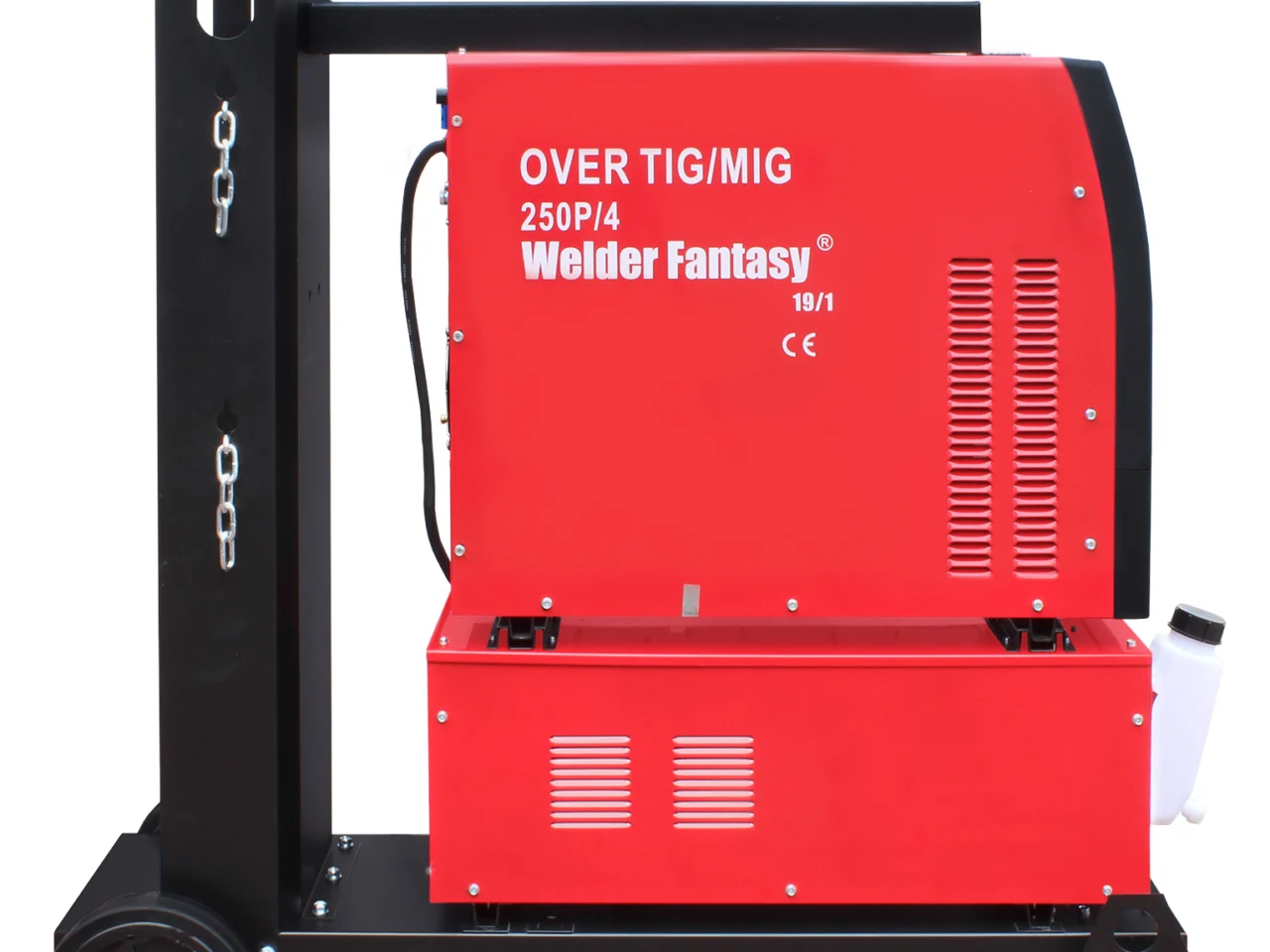 Półautomat spawalniczy 3w1 OVER 250 230V 4x4-15KG MIG/MAG/TIG AC/DC/MMA+chłodnica+wózek Welder Fantasy, zdjęcie 7
