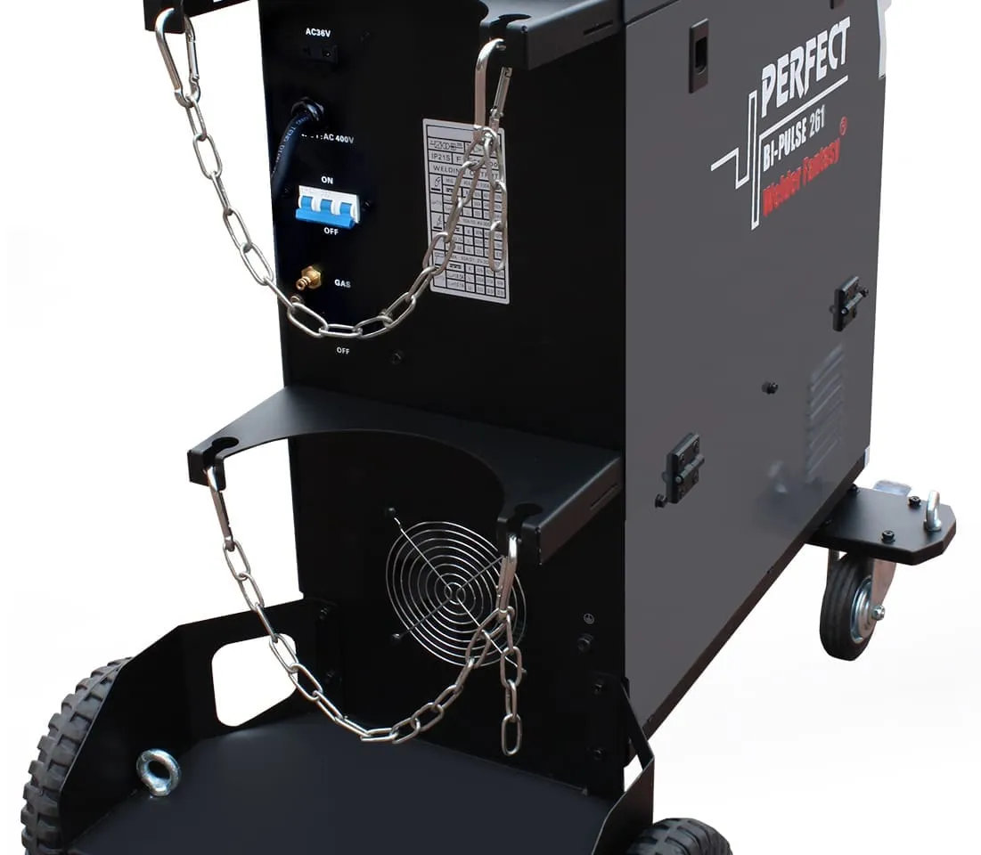 Półautomat spawalniczy 3w1 Perfect BI-Pulse 261 4×4 MIG/MAG/synergia/puls/podwójny puls/lutospawanie/MMA Welder Fantasy 400V HOT, zdjęcie 10
