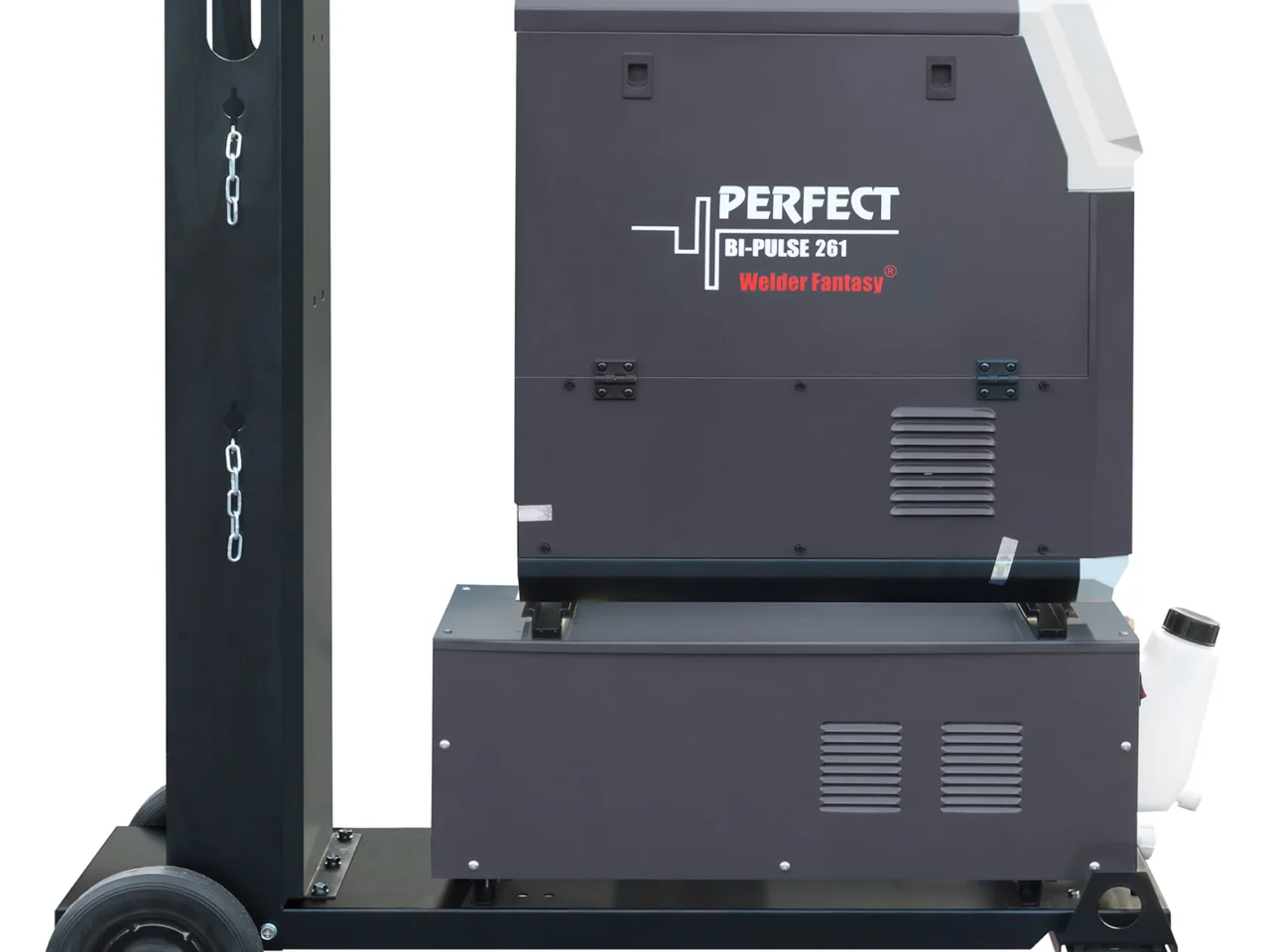 Półautomat spawalniczy 3w1 PERFECT BI-PULSE 261 Tower + Chłodnica 4x4 MIG/MAG/SYNERGIA/PULS/PODWÓJNY PULS/LUTOSPAWANIE/MMA Welder Fantasy 400V HOT, zdjęcie 6