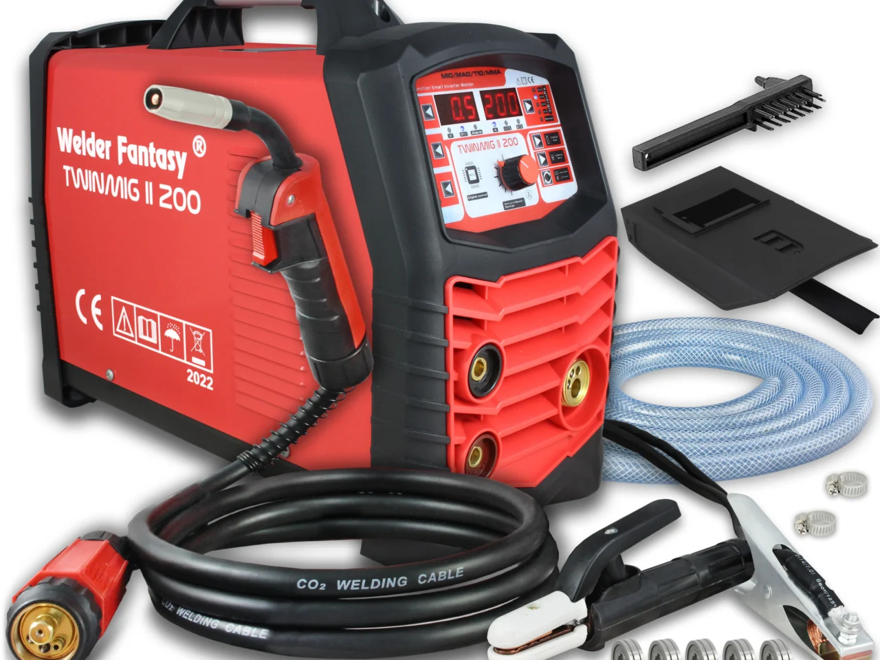 Półautomat spawalniczy 3w1 TWINMIG2 200A Synergia MIG/MAG/FCAW/MMA/TIG LIFT Welder Fantasy 230V, zdjęcie 4
