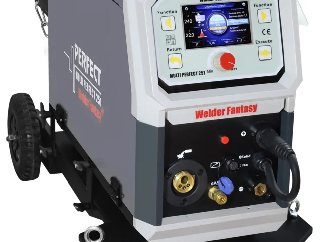 Półautomat spawalniczy 4w1 MULTI PERFECT BI-PULSE 251 4X4 MIG/MAG/PULS/PODWÓJNY PULS/FCAW/MMA/TIG AC/DC HF Welder Fantasy 230V