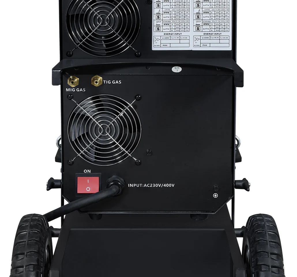 Półautomat spawalniczy 4w1 MULTI PERFECT BI-PULSE 251 4X4 MIG/MAG/PULS/PODWÓJNY PULS/FCAW/MMA/TIG AC/DC HF Welder Fantasy 230V, zdjęcie 8