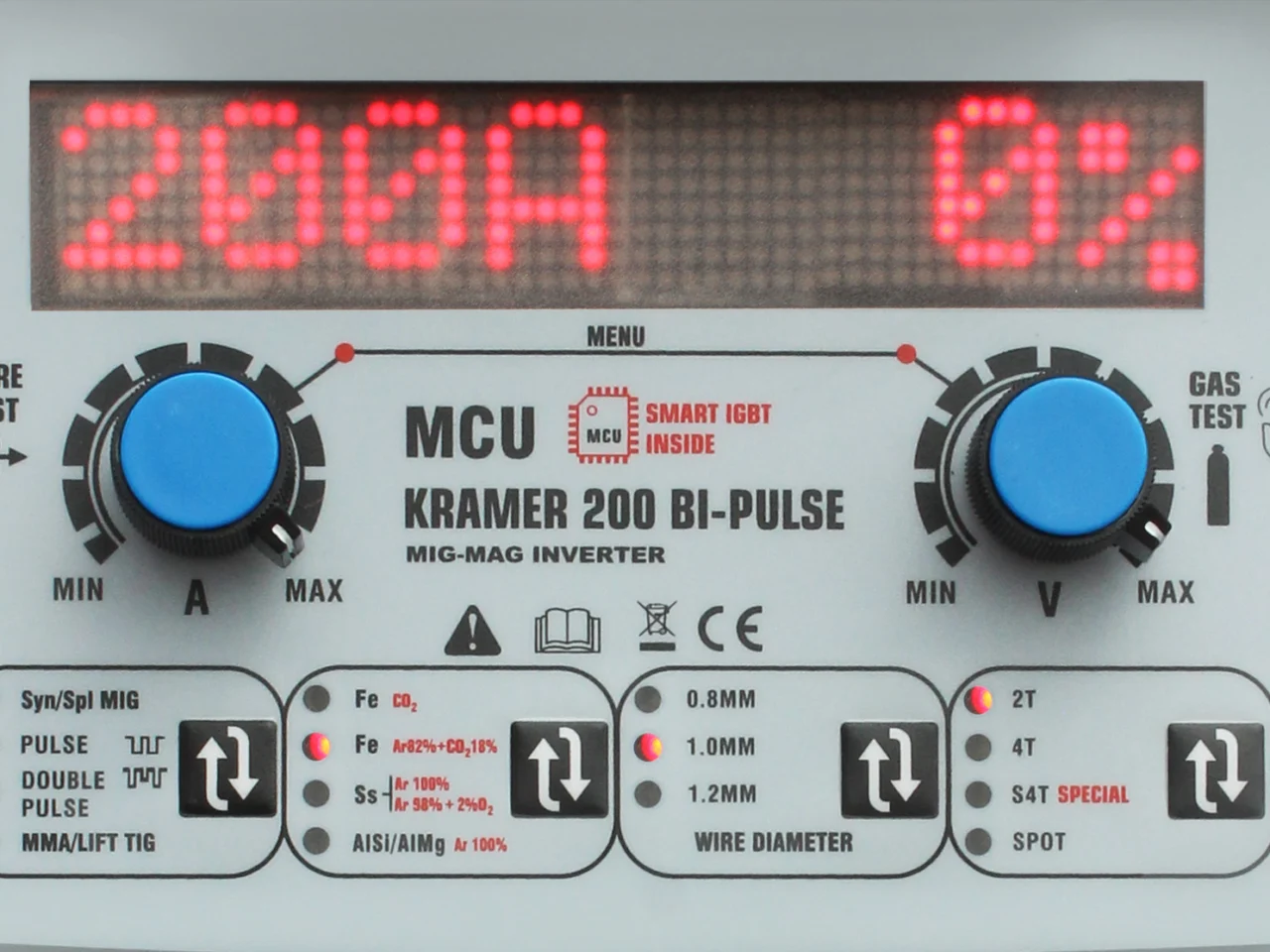 Półautomat spawalniczy BI-PULSE KRAMER 200A 230V Welder Fantasy, zdjęcie 3