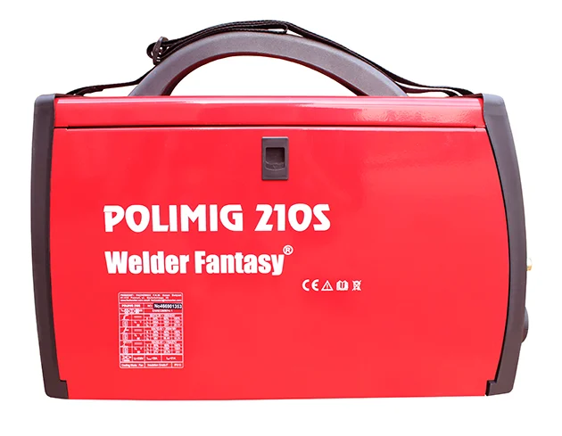Półautomat spawalniczy inwerterowy 3w1 POLIMIG 210 MIG/MAG TIG MMA Welder Fantasy + komplet uchwytów 230V, zdjęcie 5