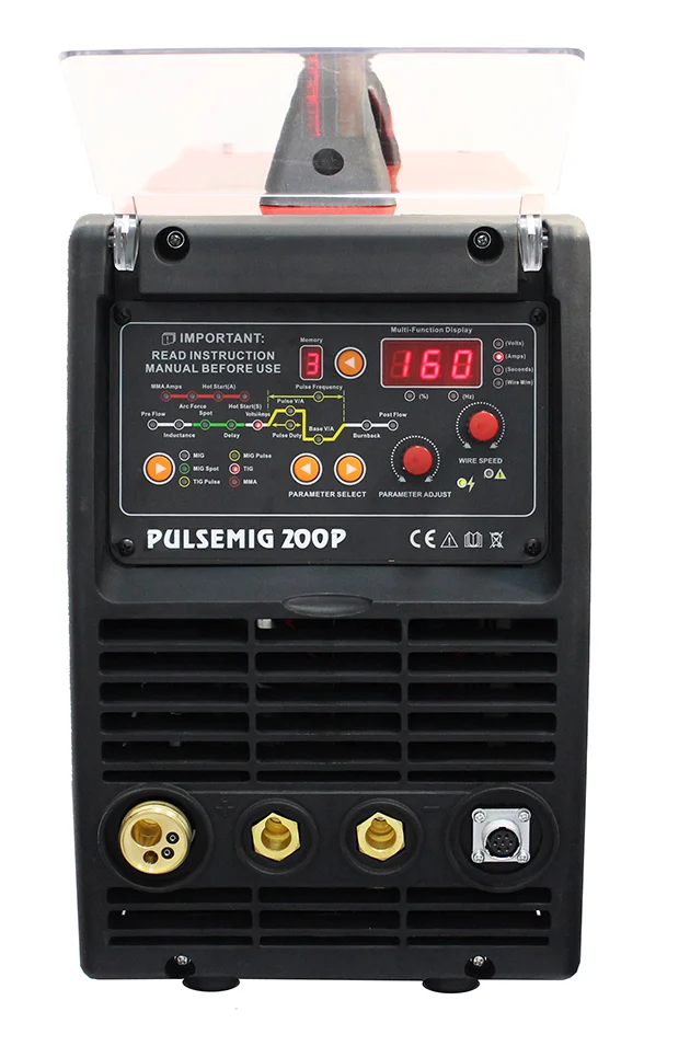 Półautomat spawalniczy inwerterowy 3w1 PULSEMIG 200 160A Welder Fantasy 230V, zdjęcie 3