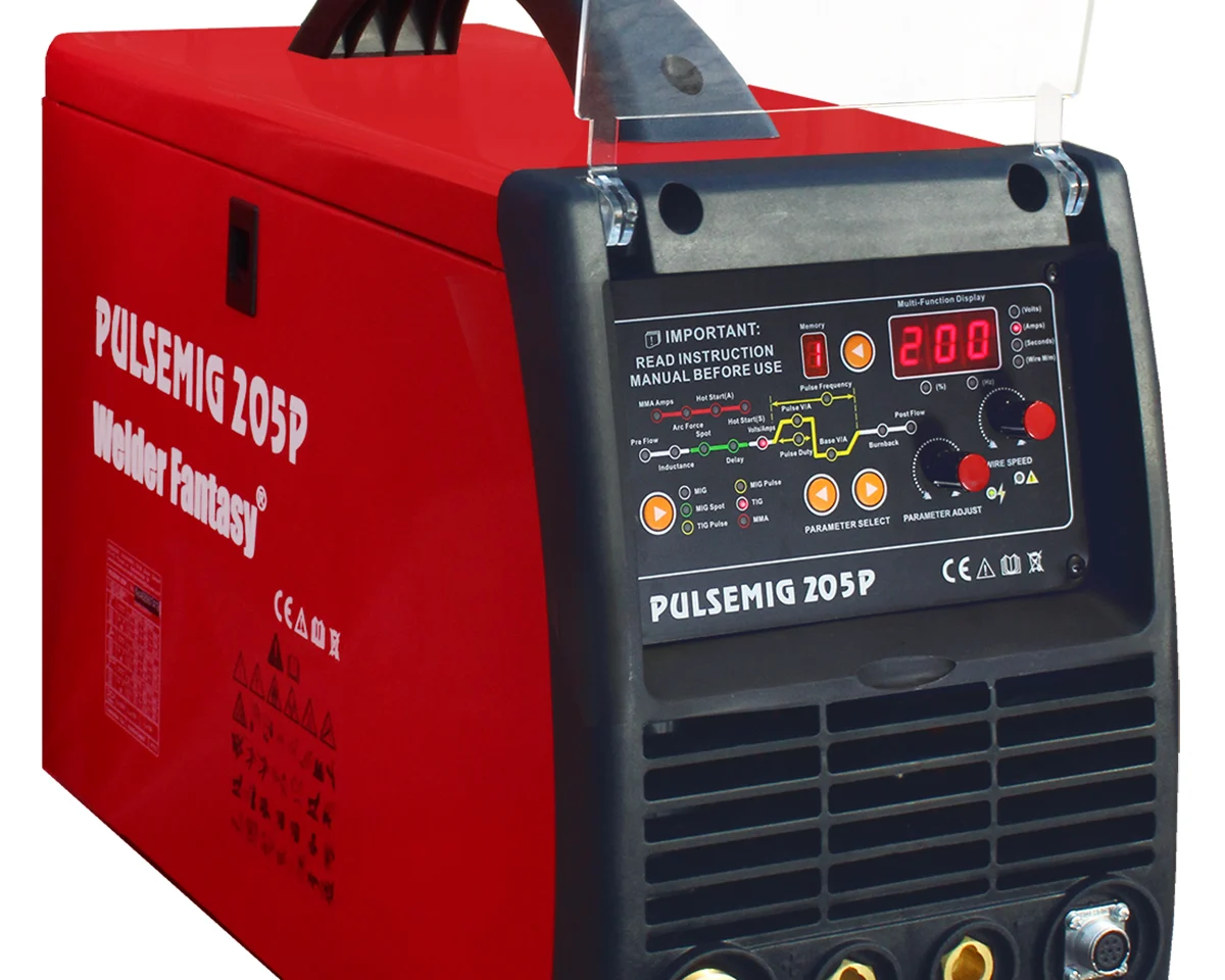 Półautomat spawalniczy inwerterowy 3w1 PULSEMIG 205 200A Welder Fantasy 230V