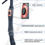 Półautomat spawalniczy inwerterowy 3w1 PULSEMIG 205 200A Welder Fantasy 230V, zdjęcie 7