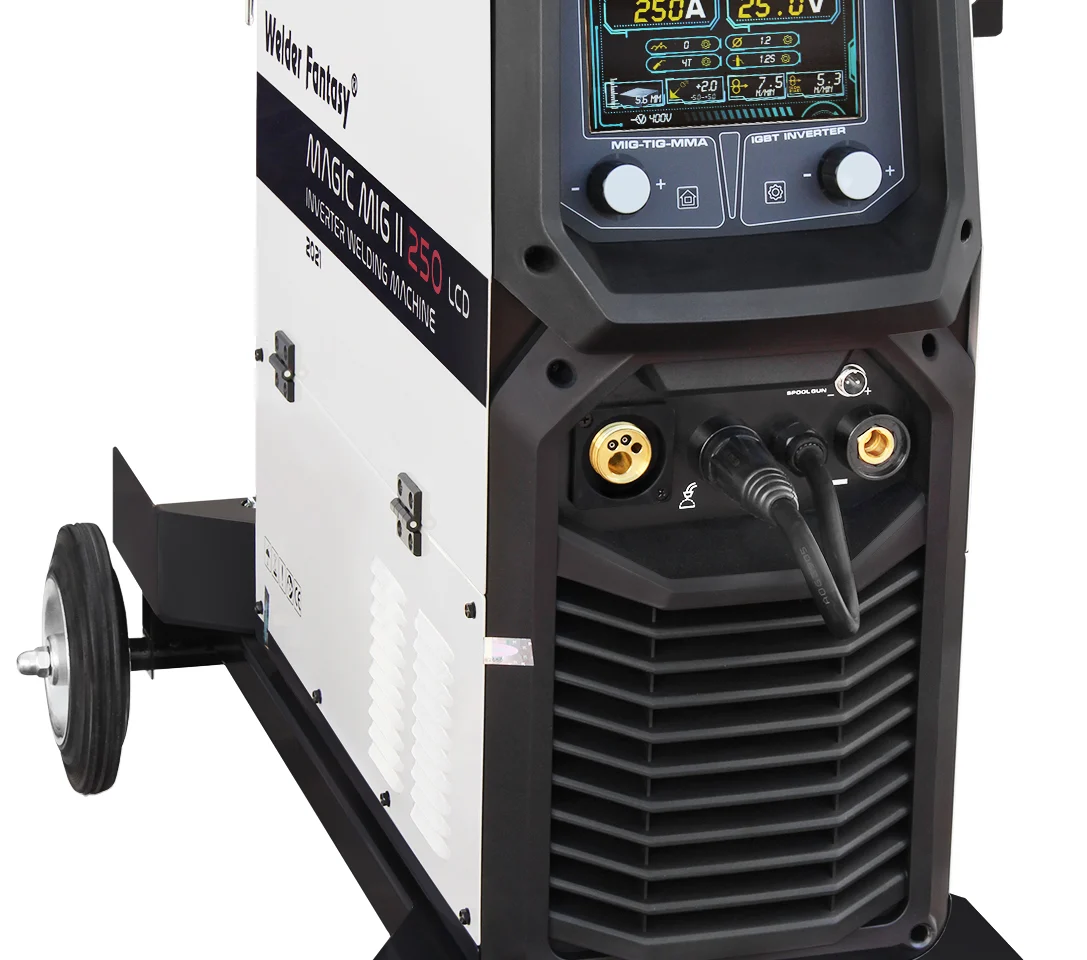 Półautomat spawalniczy inwerterowy MAGIC2 250A 4X4 LCD Welder Fantasy 400V HOT!