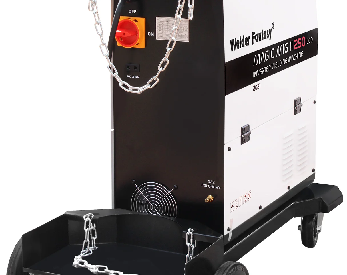 Półautomat spawalniczy inwerterowy MAGIC2 250A 4X4 LCD Welder Fantasy 400V HOT!, zdjęcie 8