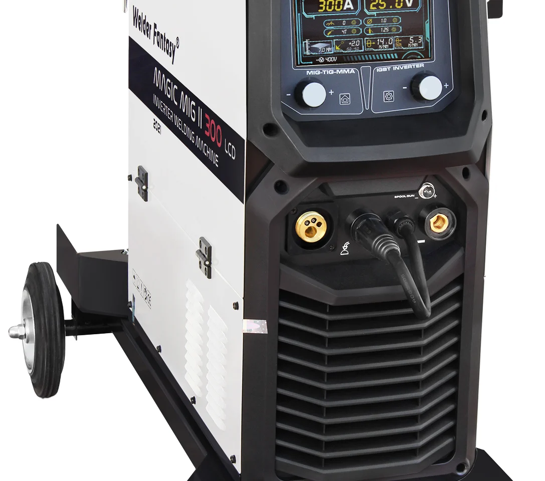 Półautomat spawalniczy inwerterowy MAGIC2 300A 4X4 LCD Welder Fantasy 400V HOT