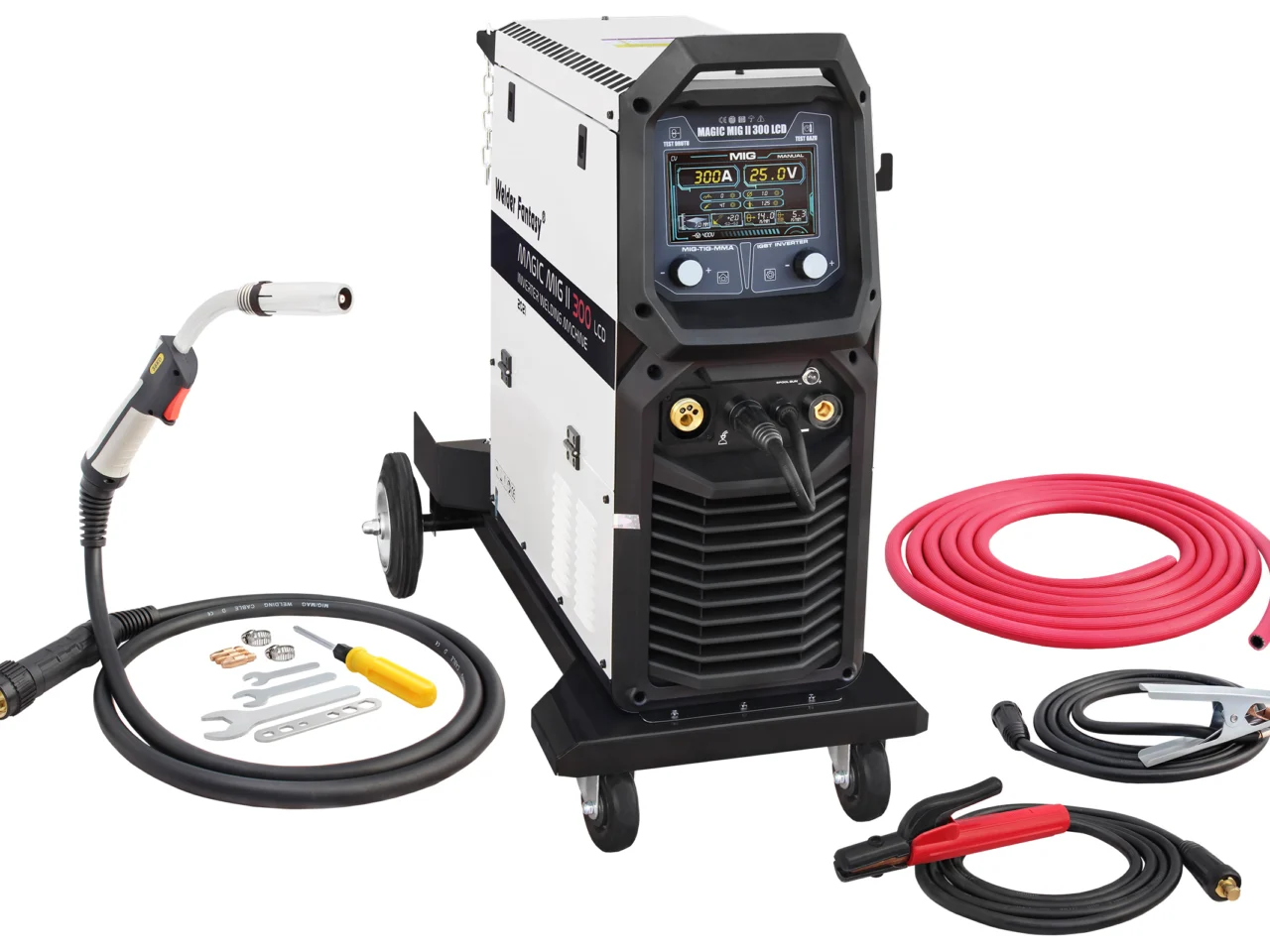 Półautomat spawalniczy inwerterowy MAGIC2 300A 4X4 LCD Welder Fantasy 400V HOT, zdjęcie 2