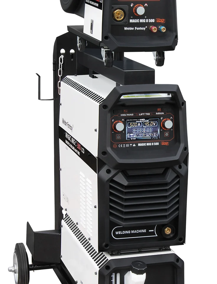 Półautomat spawalniczy inwerterowy MAGIC2 LCD 500A TOWER 4X4 Welder Fantasy 400V