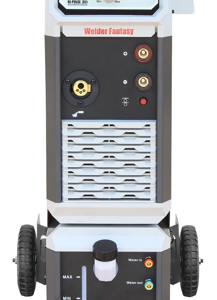 Półautomat spawalniczy PERFECT BI-PULSE 351 CHŁODNICA 4x4 MIG/MAG/SYNERGIA/PULS/PODWÓJNY PULS/LUTOSPAWANIE/MMA Welder Fantasy 400V, zdjęcie 4