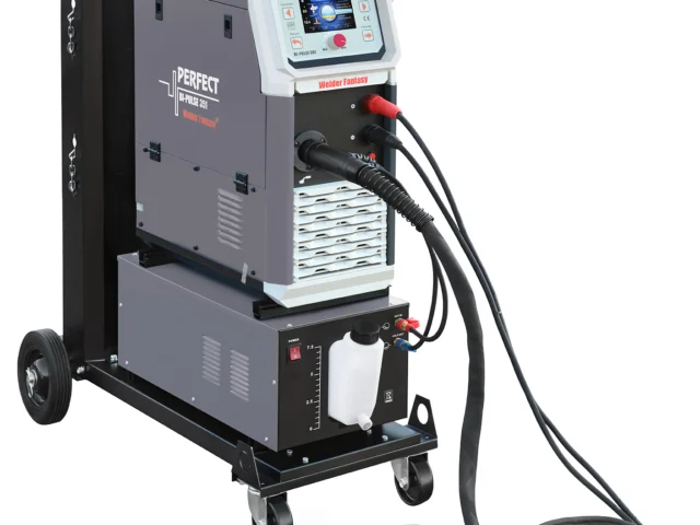 Półautomat Spawalniczy PERFECT BI-PULSE 351 TOWER MIG z reduktorem 113 + chłodnica +uchwyt 4001W 3M
