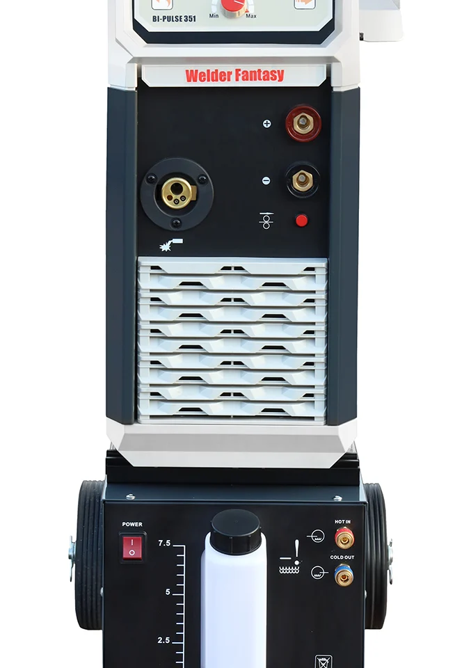 Półautomat Spawalniczy PERFECT BI-PULSE 351 TOWER MIG z reduktorem 113 + chłodnica +uchwyt 4001W 3M, zdjęcie 5
