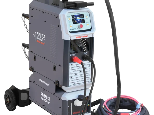 Półautomat spawalniczy PERFECT BI-PULSE 500A TOWER CHŁODNICA 4x4 MIG/MAG/SYNERGIA/PULS/PODWÓJNY PULS/LUTOSPAWANIE/MMA Welder Fantasy 400V