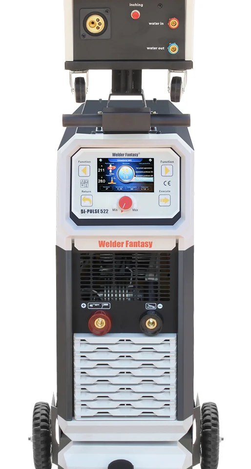 Półautomat spawalniczy PERFECT BI-PULSE 500A TOWER CHŁODNICA 4x4 MIG/MAG/SYNERGIA/PULS/PODWÓJNY PULS/LUTOSPAWANIE/MMA Welder Fantasy 400V, zdjęcie 4