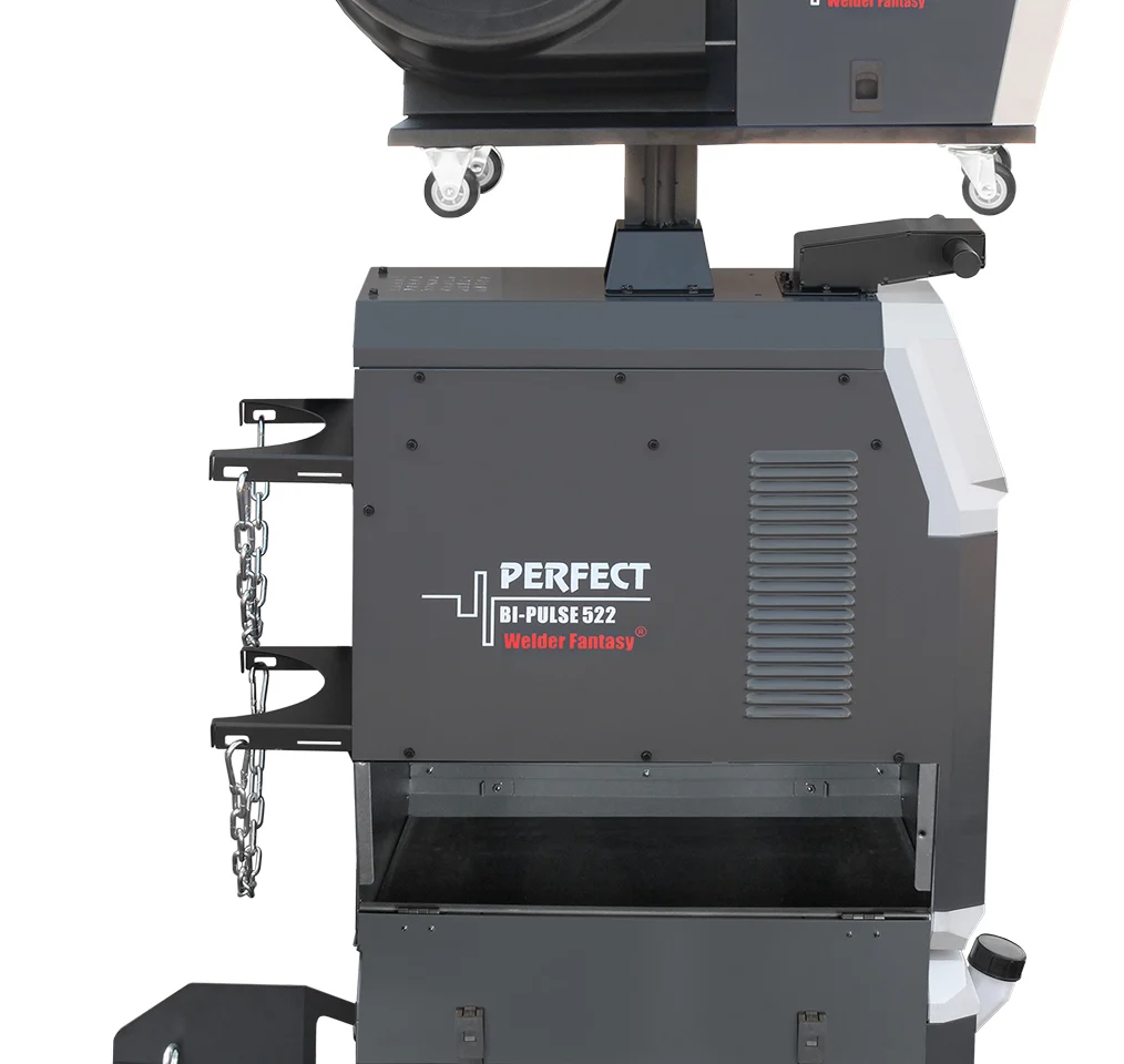Półautomat spawalniczy PERFECT BI-PULSE 500A TOWER CHŁODNICA 4x4 MIG/MAG/SYNERGIA/PULS/PODWÓJNY PULS/LUTOSPAWANIE/MMA Welder Fantasy 400V, zdjęcie 5