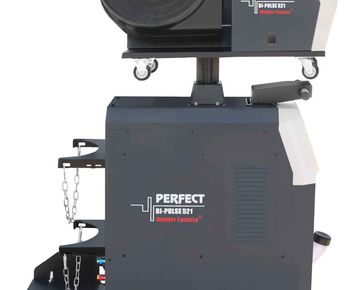 Półautomat spawalniczy PERFECT BI-PULSE 500A TOWER CHŁODNICA 4x4 MIG/MAG/SYNERGIA/PULS/PODWÓJNY PULS/LUTOSPAWANIE/MMA Welder Fantasy 400V, zdjęcie 5