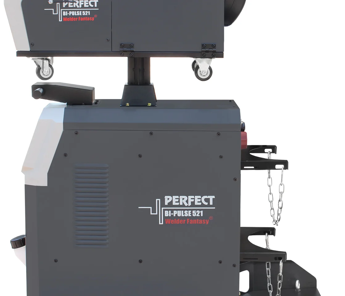 Półautomat spawalniczy PERFECT BI-PULSE 500A TOWER CHŁODNICA 4x4 MIG/MAG/SYNERGIA/PULS/PODWÓJNY PULS/LUTOSPAWANIE/MMA Welder Fantasy 400V, zdjęcie 6