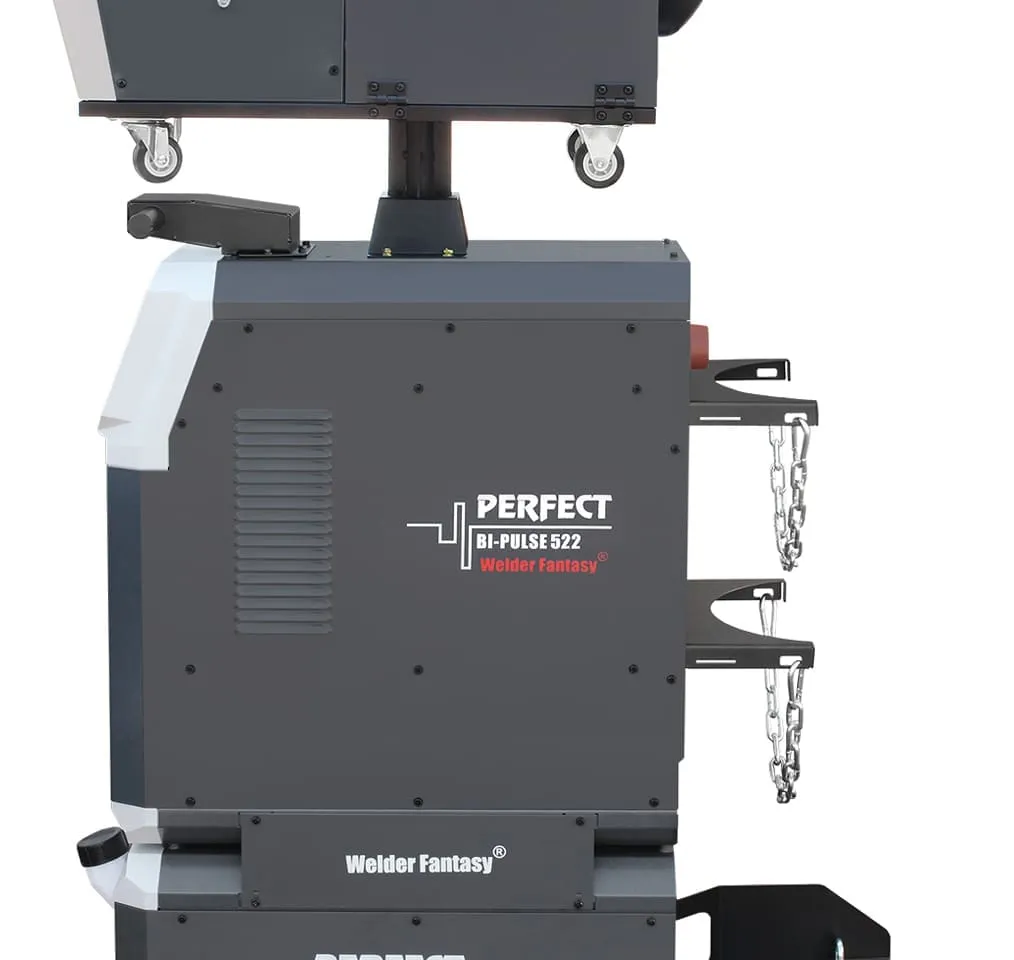 Półautomat spawalniczy Perfect BI-Pulse 500A Tower chłodnica 4×4 MIG/MAG/synergia/puls/podwójny puls/lutospawanie/MMA Welder Fantasy 400V HOT, zdjęcie 6