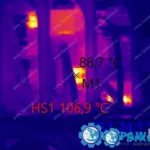 Pomiar rozkładu temperatur Termowizją