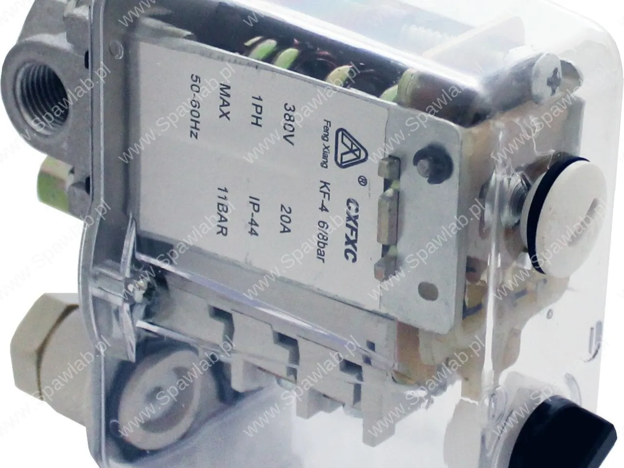 Presostat sprężarki wyłącznik ciśnieniowy CH SPR.5004HP 400V/5-8bar/16A